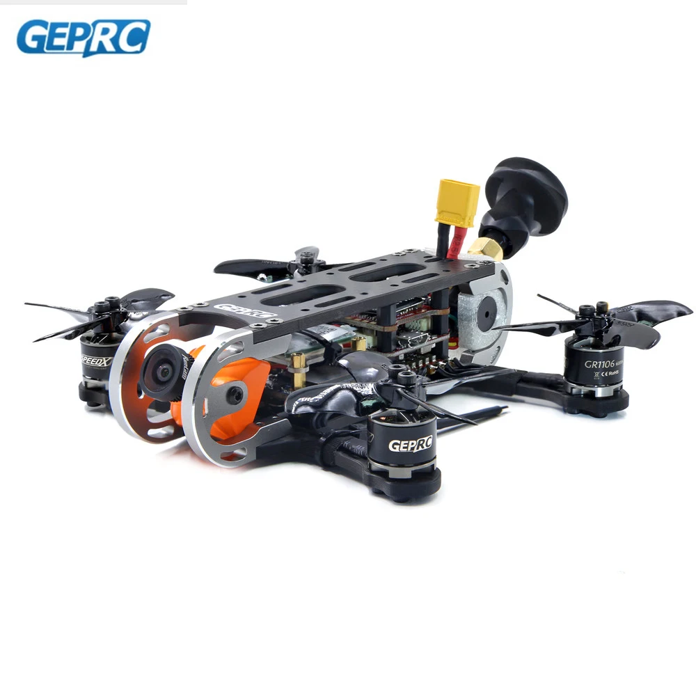 Original Geprc GEP-CX Cygnet 115mm 2 Inch RC FPV Racing Drone Stable F4 20A 48CH RunCam Split Mini 2 1080P HD
Original Geprc GEP-CX Cygnet 115mm 2 Inch RC FPV Racing Drone Stable F4 20A 48CH RunCam Split Mini 2 1080P HD
