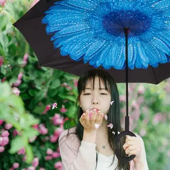 Folding Reverse Umbrella Double Layer Inverted Windproof Rain Car Lazy Umbrellas C Free Handle Waterproof Straight Umbrella
Folding Reverse Umbrella Double Layer Inverted Windproof Rain Car Lazy Umbrellas C Free Handle Waterproof Straight Umbrella