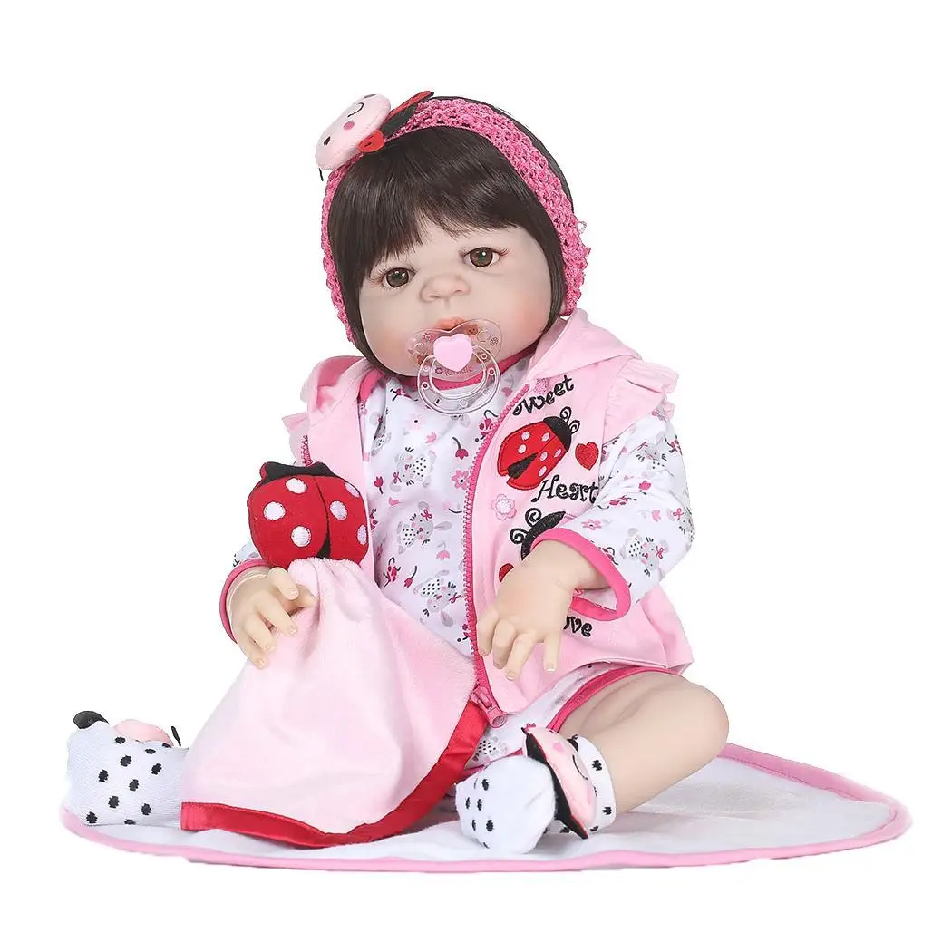 NPK Newborn Baby Doll reborn 55cm/ 22 Inch Reborn Baby girl Real Life Living Doll Toys Soft Silicone Open Eyes
NPK Newborn Baby Doll reborn 55cm/ 22 Inch Reborn Baby girl Real Life Living Doll Toys Soft Silicone Open Eyes