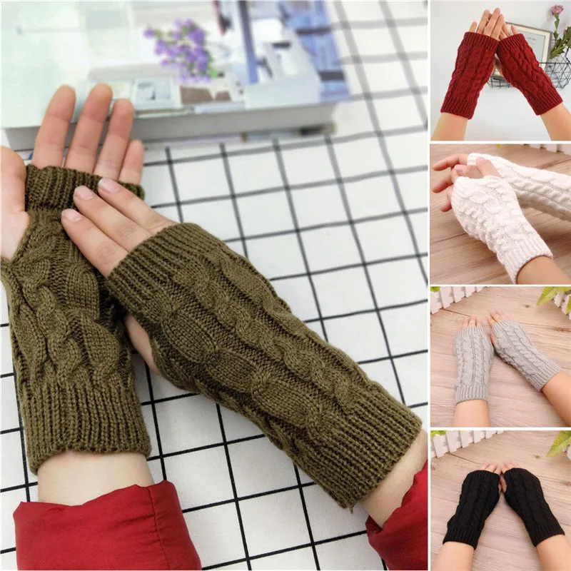 7 Colors Women Gloves Stylish Hand Warmer Winter Gloves Women Crochet Knitting Mitten Warm Fingerless Gloves
7 Colors Women Gloves Stylish Hand Warmer Winter Gloves Women Crochet Knitting Mitten Warm Fingerless Gloves