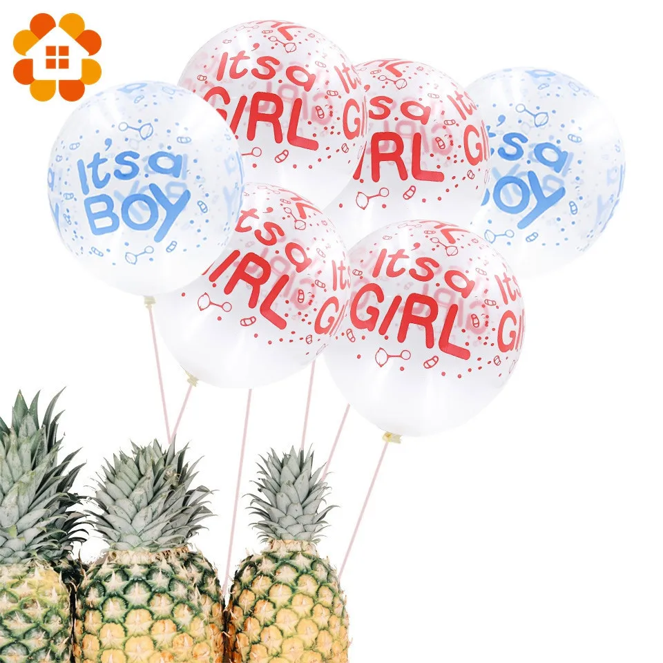 20pcs/lot It's a boy/girl Balloon Decoration Five Printing Transparent Latex Balloons For Kids Birthday Home Party Supplies
20pcs/lot It's a boy/girl Balloon Decoration Five Printing Transparent Latex Balloons For Kids Birthday Home Party Supplies