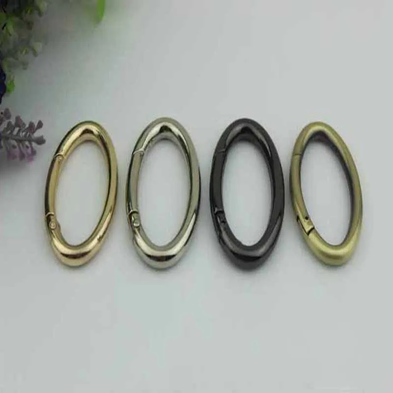 10pcs /lot 4 color diy luggage hardware accessories elliptic coil bag die-casting circle egg-shaped spring coil medium-sized
10pcs /lot 4 color diy luggage hardware accessories elliptic coil bag die-casting circle egg-shaped spring coil medium-sized