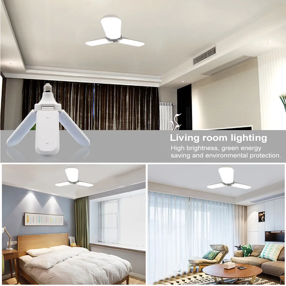 Led highbay Deformable Garage Light 45w 60W E27 85-265V 6000LM Ceiling Light for Garage,Attic Basement ,Home LED Mining A1
Led highbay Deformable Garage Light 45w 60W E27 85-265V 6000LM Ceiling Light for Garage,Attic Basement ,Home LED Mining A1