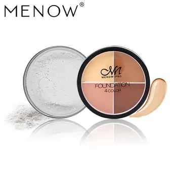 MENOW Brand Make up set control oil breathable powder& Face Concealer Cream Long Lasting Waterproof Concealer drop ship 5339
MENOW Brand Make up set control oil breathable powder& Face Concealer Cream Long Lasting Waterproof Concealer drop ship 5339