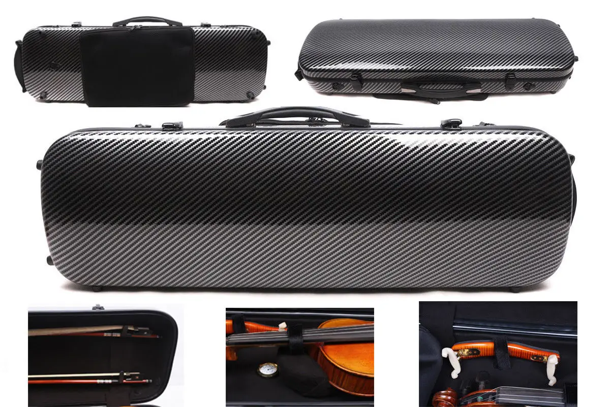 

4/4 violin Case mixed Carbon fiber Hard case Light 2.1kg Music sheet bag