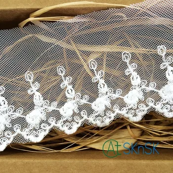 100Yard/Lot 9cm water soluble net flower handmade diy clothing edge lace fabric embroidery lace trim white DHL free shipping
100Yard/Lot 9cm water soluble net flower handmade diy clothing edge lace fabric embroidery lace trim white DHL free shipping
