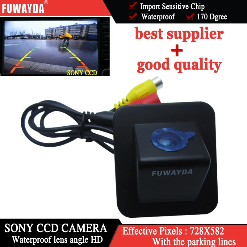 FUWAYDA SONY CCD Chip Sensor Auto Car Rear View Reverse Mirror Image with Guide Line CAMERA for Hyundai Elantra Avante 2012 HD
FUWAYDA SONY CCD Chip Sensor Auto Car Rear View Reverse Mirror Image with Guide Line CAMERA for Hyundai Elantra Avante 2012 HD
