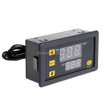 Temperature Controller Relay Dual Digital LED Display Heating/Cooling Regulator Thermostat Switch Wholesale&DropShip
Temperature Controller Relay Dual Digital LED Display Heating/Cooling Regulator Thermostat Switch Wholesale&DropShip