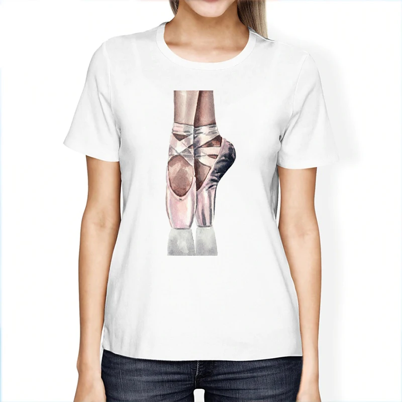 Ballet Shoes Short Sleeve Harajuku T Shirt Aesthetic Women White Summer Graphic Tees Clothes Plus Size Streetwear Kawaii Tops
Ballet Shoes Short Sleeve Harajuku T Shirt Aesthetic Women White Summer Graphic Tees Clothes Plus Size Streetwear Kawaii Tops
