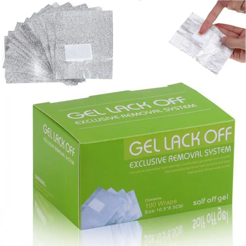 50Pcs/100pcs Aluminium Foil Nail Art Soak Off Acrylic Gel Polish Nail Removal Wraps Remover Foil Wrap Makeup Tool For Salon NW03
50Pcs/100pcs Aluminium Foil Nail Art Soak Off Acrylic Gel Polish Nail Removal Wraps Remover Foil Wrap Makeup Tool For Salon NW03