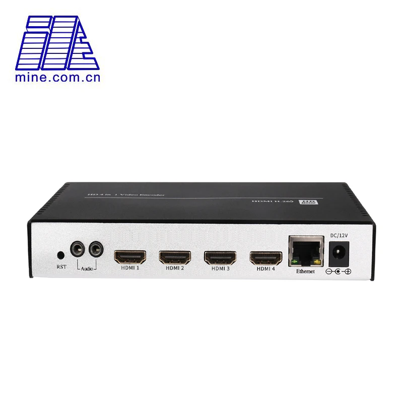 H.265 & H.264 4 Channel HDMI Video Encoder over IP Streaming to Wowza, xtream codes,Facebook
H.265 & H.264 4 Channel HDMI Video Encoder over IP Streaming to Wowza, xtream codes,Facebook