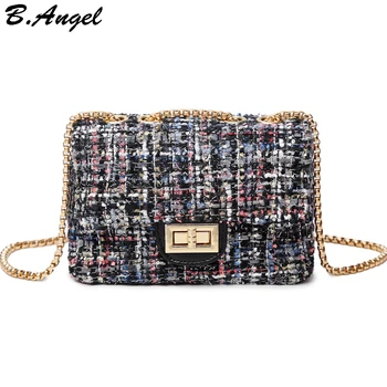 Famous Brand Small Chain Bags for Women Wool Messenger Bags for Women Luxury Handbags Women Bags Designer Elegant Small Handbag
Famous Brand Small Chain Bags for Women Wool Messenger Bags for Women Luxury Handbags Women Bags Designer Elegant Small Handbag