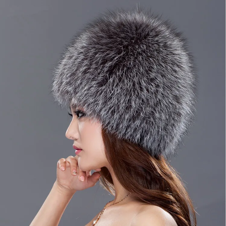 New Women's Winter Warm Real Fur Hat Natural Fox Fur Knitted Hat Genuine Silver Fox White Best Gift Retail Mink Hat/Wholesale
New Women's Winter Warm Real Fur Hat Natural Fox Fur Knitted Hat Genuine Silver Fox White Best Gift Retail Mink Hat/Wholesale