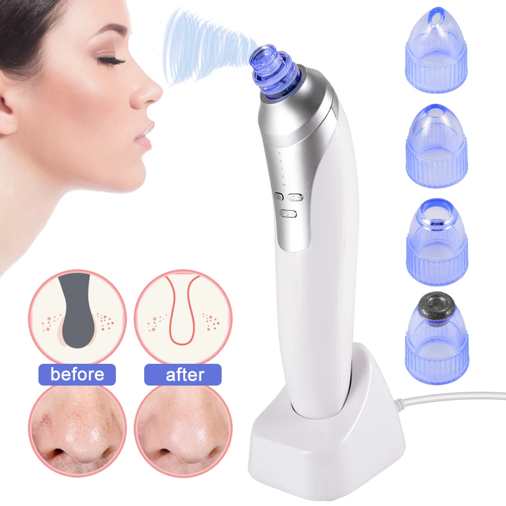 Suck Blackheads Vacuum Cleaner Suction Removal Scar Pore Peeling Face Cleansing Device for Removing Black Dots Machine Facial
Suck Blackheads Vacuum Cleaner Suction Removal Scar Pore Peeling Face Cleansing Device for Removing Black Dots Machine Facial