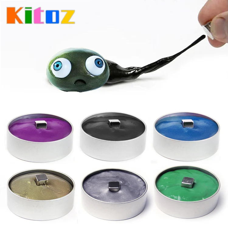 Magnetic Putty Slime DIY Magnet Mud Clay Putty Play Dough Handgum Creative Silly Anti-Stress Hand Magic Trick Toys
Magnetic Putty Slime DIY Magnet Mud Clay Putty Play Dough Handgum Creative Silly Anti-Stress Hand Magic Trick Toys