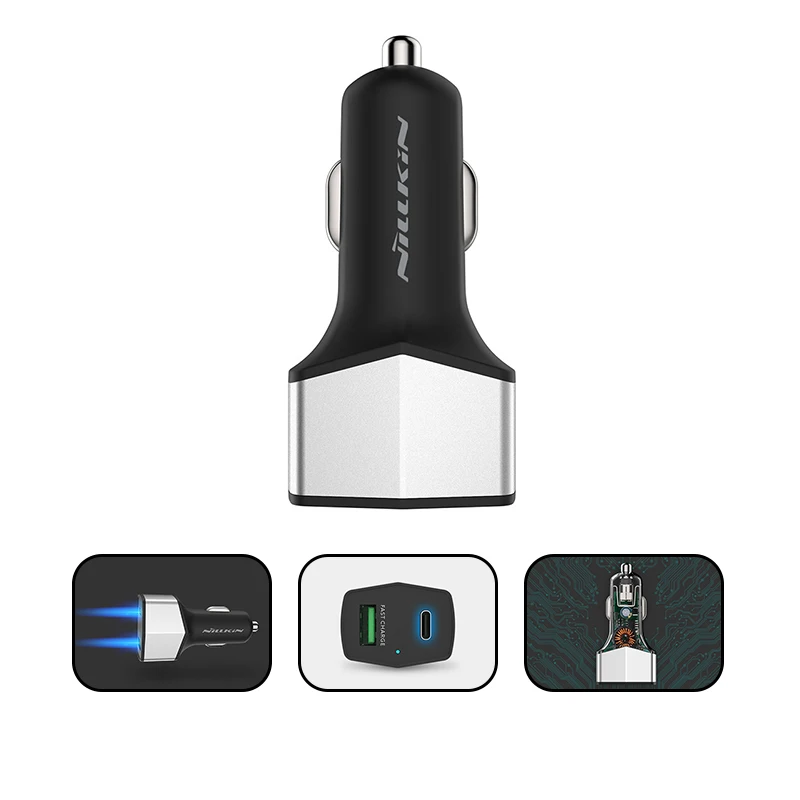Nillkin 2 ports dual USB car charger adapter charger micro Type-C car charger for xiaomi, nxues 6P, Pixel/ Pixel XL for Samsung
Nillkin 2 ports dual USB car charger adapter charger micro Type-C car charger for xiaomi, nxues 6P, Pixel/ Pixel XL for Samsung