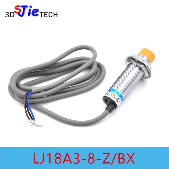 Z Induction Sensor LJ18A3-8-Z/BX 8mm Approach Sensor NPN Proximity, DC 6-36V, 3D Printer Auto Bed Leveling
Z Induction Sensor LJ18A3-8-Z/BX 8mm Approach Sensor NPN Proximity, DC 6-36V, 3D Printer Auto Bed Leveling