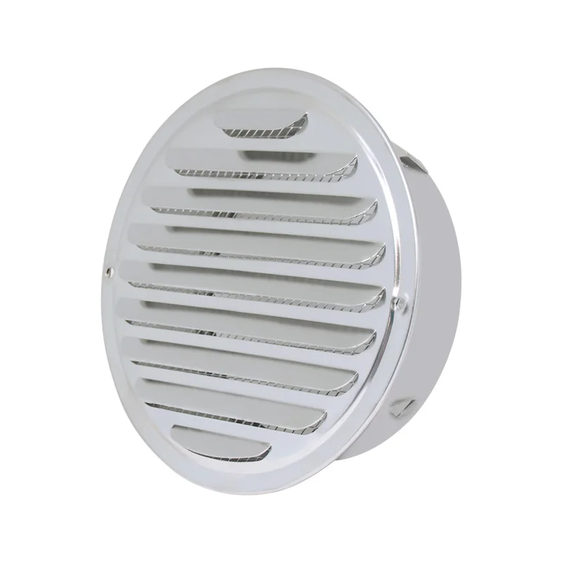 Round Stainless Steel Wall Cover Air Vents Bull Nosed External Extractor Outlet Vents Windshield Kitchen Outlet Flat Head Hood
Round Stainless Steel Wall Cover Air Vents Bull Nosed External Extractor Outlet Vents Windshield Kitchen Outlet Flat Head Hood