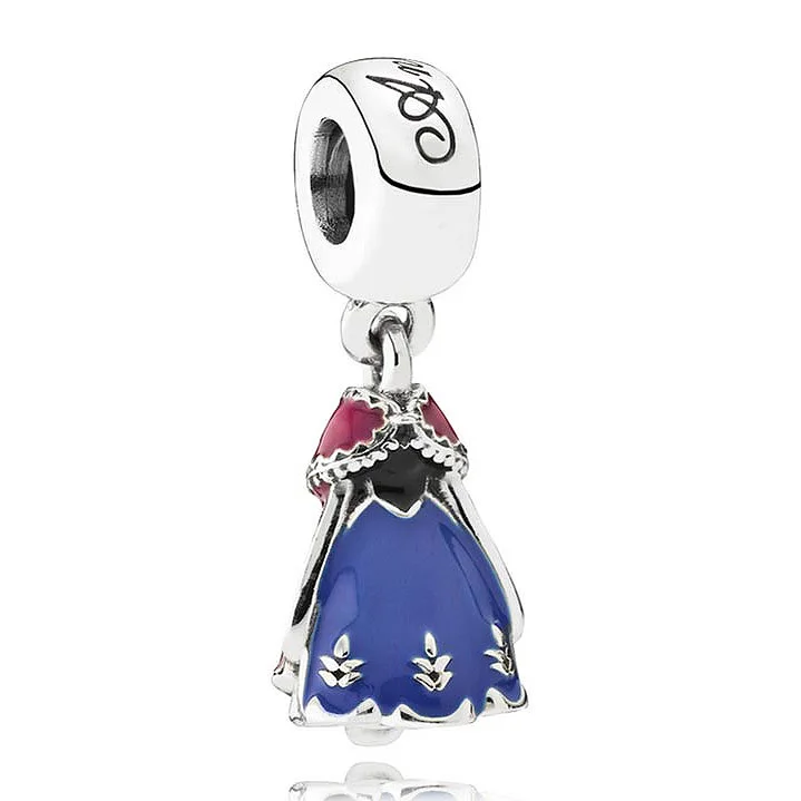 Authentic 925 Sterling Silver Bead Charm Enamel Anna Dress Pendant Beads Fit Women Pandora Bracelet Bangle Diy Jewelry
Authentic 925 Sterling Silver Bead Charm Enamel Anna Dress Pendant Beads Fit Women Pandora Bracelet Bangle Diy Jewelry