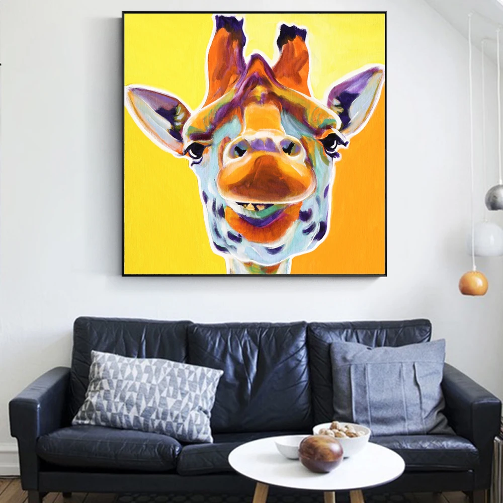 Abstract Giraffes Wall Art Canvas Prints For Kids Room Modern Animals Canvas Paintings Decorative Pictures For Home Wall Decor
Abstract Giraffes Wall Art Canvas Prints For Kids Room Modern Animals Canvas Paintings Decorative Pictures For Home Wall Decor