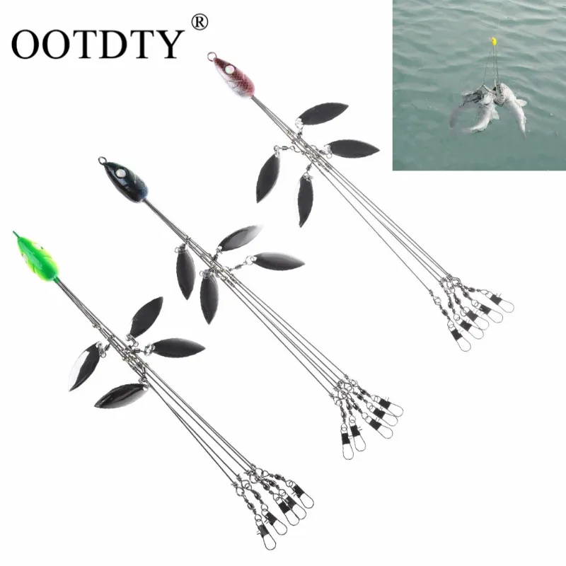 Fishing Hook 5 Arms Umbrella Head Rig Lures With Swivel Snap Connector Equipment jig head dropshipping
Fishing Hook 5 Arms Umbrella Head Rig Lures With Swivel Snap Connector Equipment jig head dropshipping