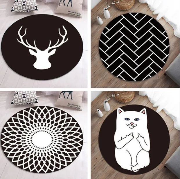 Northern European New Polyester Anti-slip Ball Round Carpet Computer Chair Pad Living Room Mat
Northern European New Polyester Anti-slip Ball Round Carpet Computer Chair Pad Living Room Mat