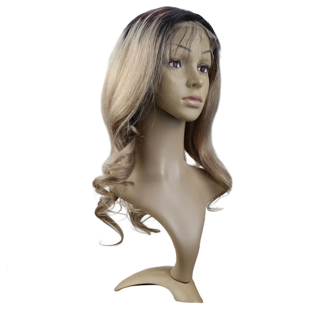 Full Shine Brazilian Remy Hair Glueless Wig Short Wavy Wig 130% Density Balayage Color #1B/18 Lace Front Wigs with Baby Hair
Full Shine Brazilian Remy Hair Glueless Wig Short Wavy Wig 130% Density Balayage Color #1B/18 Lace Front Wigs with Baby Hair