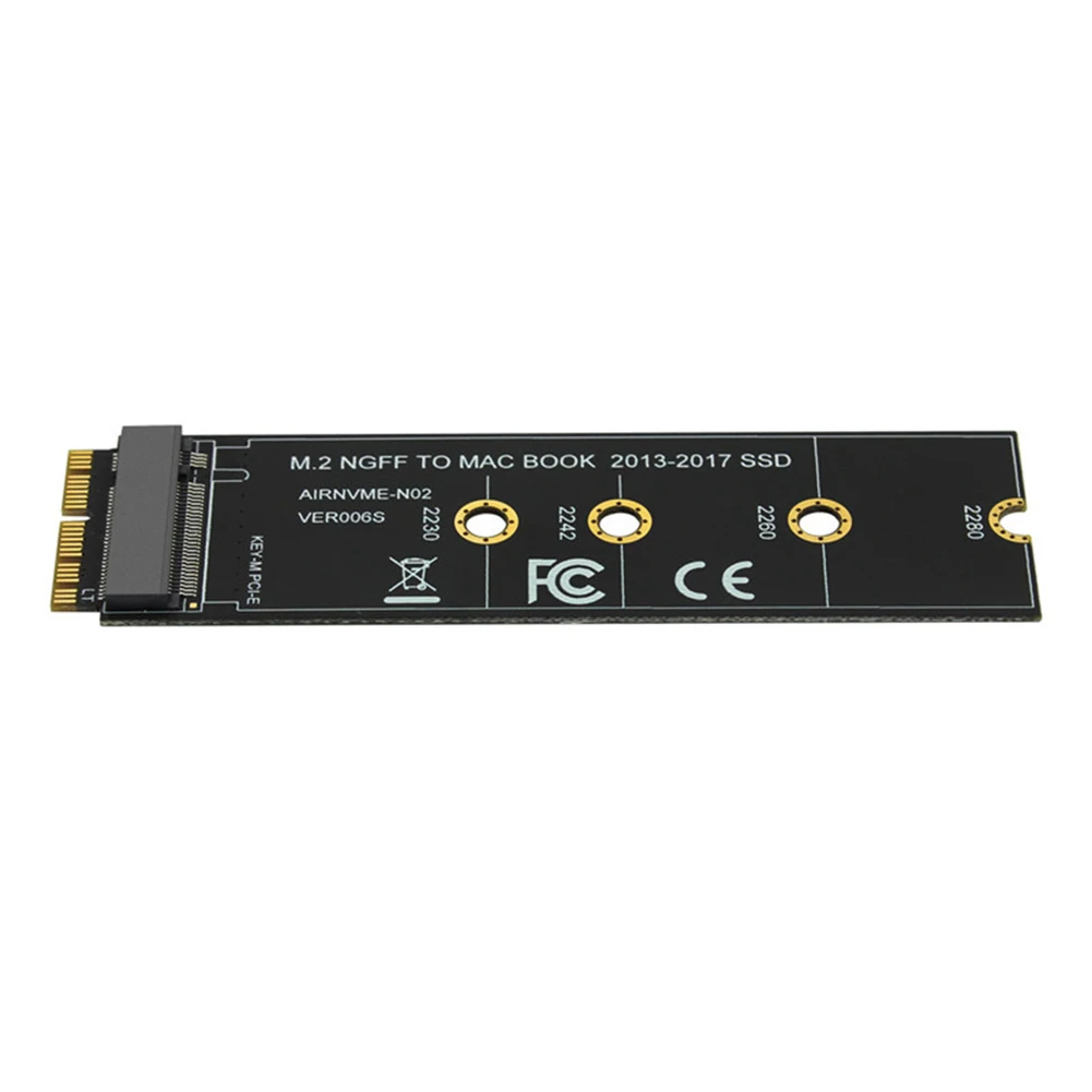 Professional M.2 NGFF To NVME SSD Card Fast Speed Easy Install Replacement Adapter Stable Module Durable For MacBook 13-17
Professional M.2 NGFF To NVME SSD Card Fast Speed Easy Install Replacement Adapter Stable Module Durable For MacBook 13-17
