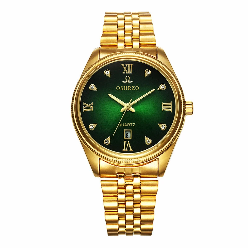 Luxury Men's Watch Gold Stainless Steel Watchband Quartz Clock Advanced Quality Male Wrist Watches Waterproof Calendar Rome Date
Luxury Men's Watch Gold Stainless Steel Watchband Quartz Clock Advanced Quality Male Wrist Watches Waterproof Calendar Rome Date