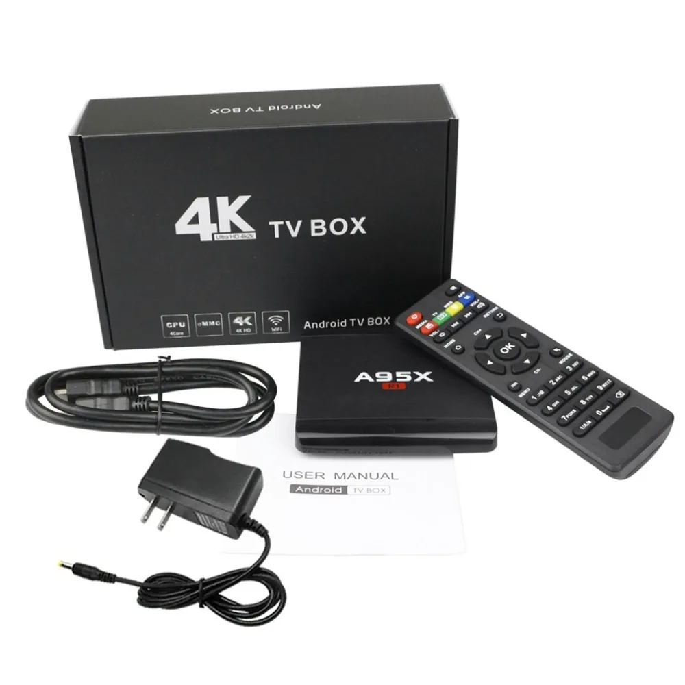 A95X R1 Smart TV Box 1+8G Large Memory Size 4K Ultra HD Quad Core Media Player Set-top Box for Android 7.1
A95X R1 Smart TV Box 1+8G Large Memory Size 4K Ultra HD Quad Core Media Player Set-top Box for Android 7.1