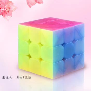 Qiyi Jelly Magic Cube Warrior W 3x3x3 Competition Speed Cube Stickerless Professional Puzzle Cube Educational Toys for Children
Qiyi Jelly Magic Cube Warrior W 3x3x3 Competition Speed Cube Stickerless Professional Puzzle Cube Educational Toys for Children