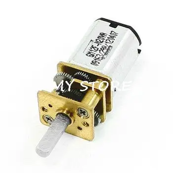 60RPM Rotary Speed 6V High Torque 3mm Dia Shaft Magnetic DC Mini Geared Motor N20
60RPM Rotary Speed 6V High Torque 3mm Dia Shaft Magnetic DC Mini Geared Motor N20