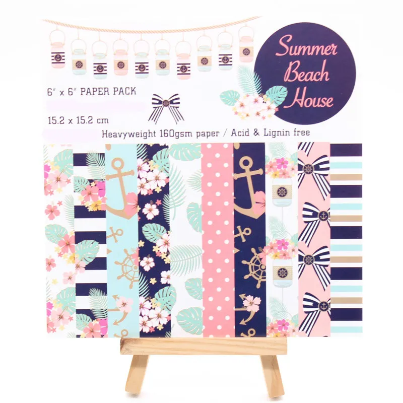 YPP CRAFT 10pcs 6" Single-side Printed Summer Flowers pattern creative papercraft art paper handmade scrapbooking kit set book
YPP CRAFT 10pcs 6" Single-side Printed Summer Flowers pattern creative papercraft art paper handmade scrapbooking kit set book