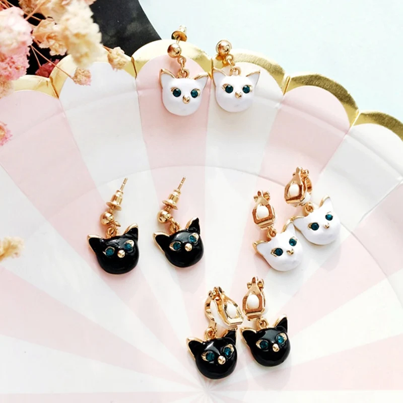 Japan And South Korea Lovely Small Animal Cat Ears Earrings Girls Short Paragraph Pendant Earrings Female Hair Clip Wholesale
Japan And South Korea Lovely Small Animal Cat Ears Earrings Girls Short Paragraph Pendant Earrings Female Hair Clip Wholesale