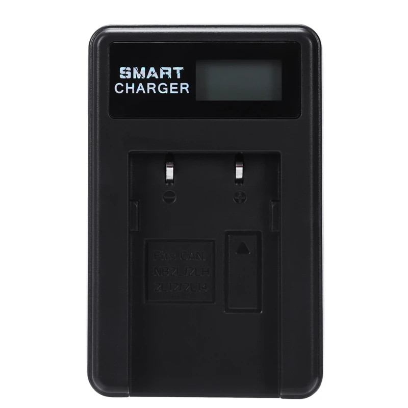 Smart Rechargeable Power Supplies Charger Lcd Display Single Slot With Usb Cable For Nb-2l/2lh/2l12/2l14
Smart Rechargeable Power Supplies Charger Lcd Display Single Slot With Usb Cable For Nb-2l/2lh/2l12/2l14