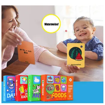 Interactive Learning Education Reading Card book Animal Food Life Expression for Baby Kids Early Education Cards Box Gift Packag
Interactive Learning Education Reading Card book Animal Food Life Expression for Baby Kids Early Education Cards Box Gift Packag