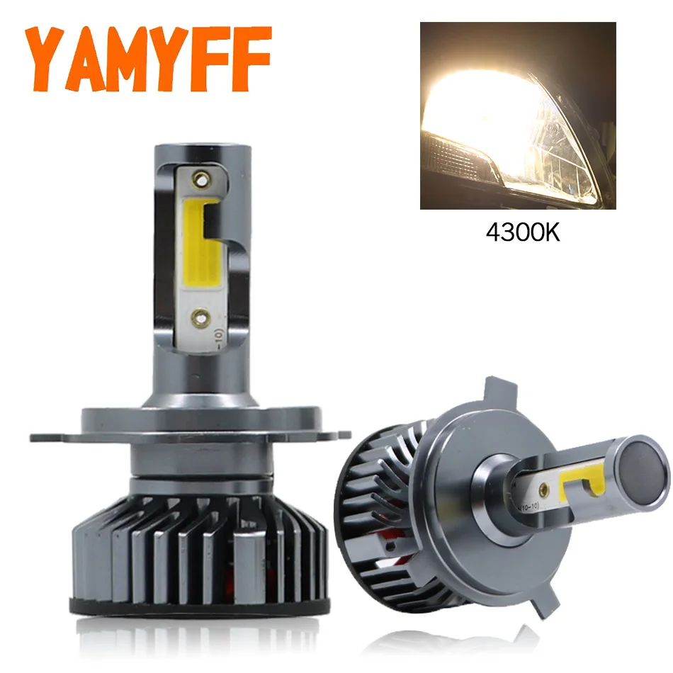 YAMYFF Mini Canbus H7 LED Car Headlight H4 LED H1 4300K H11 H3 H27 880 HB3 9005 9006 Car Bulbs 12V Auto Headlamp Fog Light Bulb
YAMYFF Mini Canbus H7 LED Car Headlight H4 LED H1 4300K H11 H3 H27 880 HB3 9005 9006 Car Bulbs 12V Auto Headlamp Fog Light Bulb