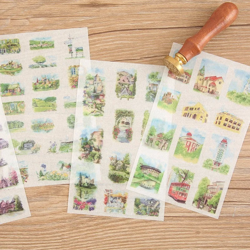 6PCS New Creative Meet A Dream House Children Stationery Stickers For DIY Albums Scrapbooking Diary Decoration Cartoon Depicting
6PCS New Creative Meet A Dream House Children Stationery Stickers For DIY Albums Scrapbooking Diary Decoration Cartoon Depicting