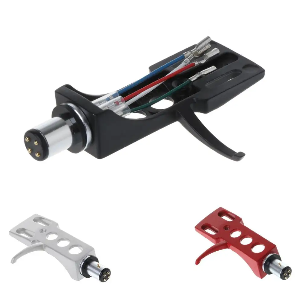 Turntable Headshell Mount Universal LP Phono Cartridge Replacement Phonograph Head Holder Stylus Lead Wire
Turntable Headshell Mount Universal LP Phono Cartridge Replacement Phonograph Head Holder Stylus Lead Wire