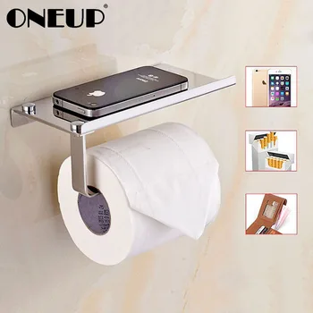 ONEUP Stainless Steel Toilet Paper Holder For Phones Shelf Roll Tissue Box Towel Rack Bathroom Storage Organizer Household Items
ONEUP Stainless Steel Toilet Paper Holder For Phones Shelf Roll Tissue Box Towel Rack Bathroom Storage Organizer Household Items