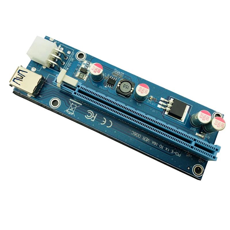 100 шт. Быстрая Бесплатная Доставка PCI-E Riser Card 60 см USB 3,0 кабель SATA для 6PIN питания для bitcon miner ETH Mining Riser Card VER 006C
100 шт. Быстрая Бесплатная Доставка PCI-E Riser Card 60 см USB 3,0 кабель SATA для 6PIN питания для bitcon miner ETH Mining Riser Card VER 006C