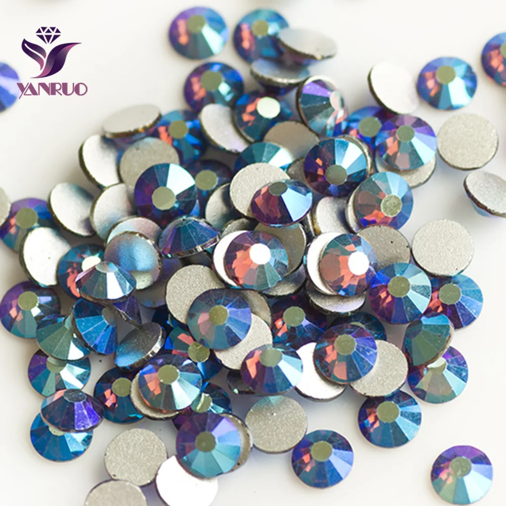 YANRUO Amethyst AB (204AB) Non Hotfix Glass Flatback Crystal For Dance Clothes Strass Self Adhesive Rhinestones
YANRUO Amethyst AB (204AB) Non Hotfix Glass Flatback Crystal For Dance Clothes Strass Self Adhesive Rhinestones