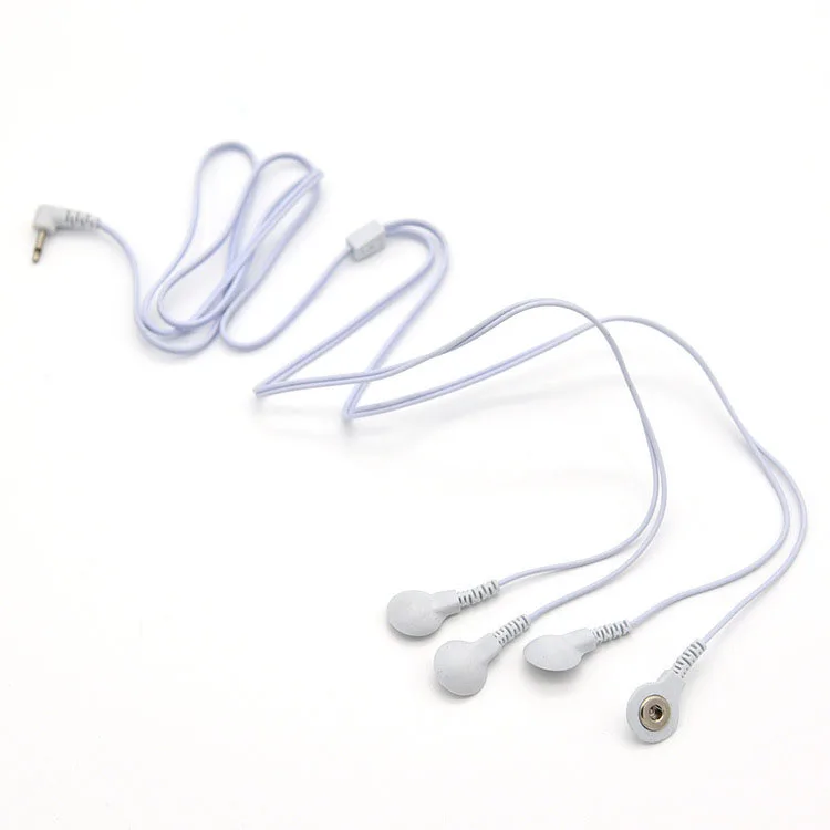 1PC Durable Replacement Electrode Pads Tens Unit Lead Wires Cables for Tens EMS Standard 5mm Connection Massage Tools 4-Way
1PC Durable Replacement Electrode Pads Tens Unit Lead Wires Cables for Tens EMS Standard 5mm Connection Massage Tools 4-Way