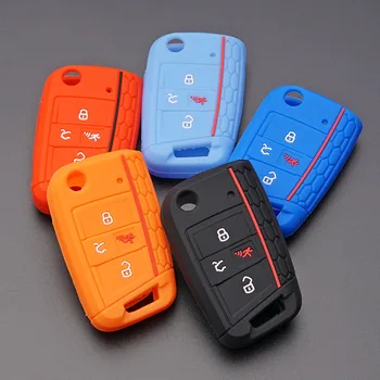 silicone key fob cover case shell skin 2018 2019 for golf 7 ALLTRACK MK7 for Skoda Octavia A7 for SEAT remote keyless 4 button
silicone key fob cover case shell skin 2018 2019 for golf 7 ALLTRACK MK7 for Skoda Octavia A7 for SEAT remote keyless 4 button