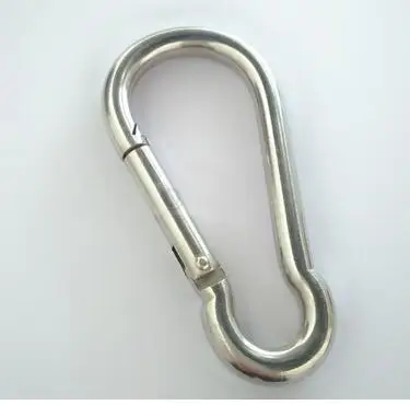 EDCGEAR 304 Stainless Steel 10mm*100mm, Spring Clip Spring hook carabiner lock snap hook for outdoor chain joint
EDCGEAR 304 Stainless Steel 10mm*100mm, Spring Clip Spring hook carabiner lock snap hook for outdoor chain joint