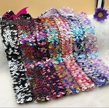 10Yard Newest Multicolor Sequin Elastic Stretch Lace Trim Mesh Lace Ribbon Fabric DIY Waistband Headwear Home Wedding Decoration
10Yard Newest Multicolor Sequin Elastic Stretch Lace Trim Mesh Lace Ribbon Fabric DIY Waistband Headwear Home Wedding Decoration