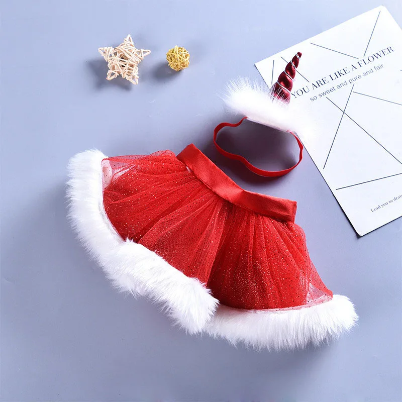 2 Pcs Baby Girls Christmas Tutu Skirts Red Ball Gown Fluffy Skirts + Unicorn Headband Baby Girl Clothes 1-5T Free Shpping
2 Pcs Baby Girls Christmas Tutu Skirts Red Ball Gown Fluffy Skirts + Unicorn Headband Baby Girl Clothes 1-5T Free Shpping