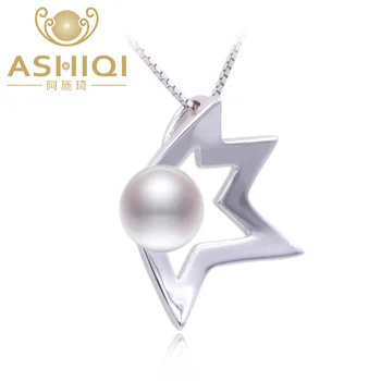 ASHIQI Freshwater Pearl 925 Sterling Silver Chain Necklaces star Pendant 8-9mm Natural Freshwater Pearls Jewelry for women
ASHIQI Freshwater Pearl 925 Sterling Silver Chain Necklaces star Pendant 8-9mm Natural Freshwater Pearls Jewelry for women