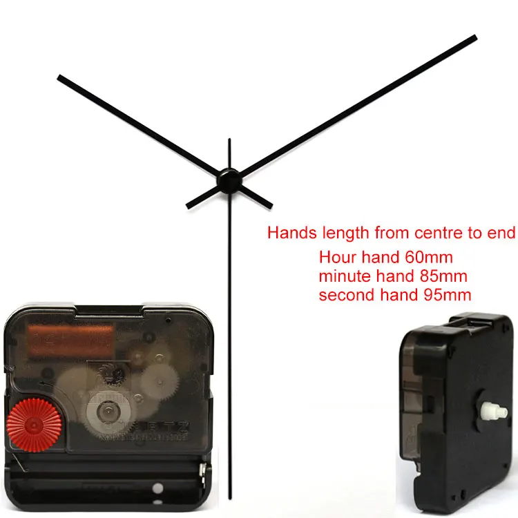 12888SA Snap In Type wall clock mechanism with 95# hands Silent Plastic DIY Clock Accessory kits Sweep Quartz Movement
12888SA Snap In Type wall clock mechanism with 95# hands Silent Plastic DIY Clock Accessory kits Sweep Quartz Movement
