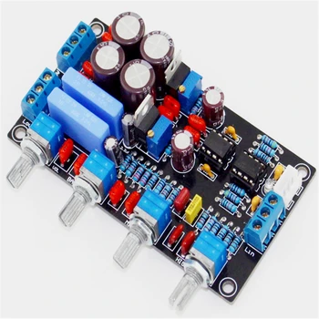 Free shipping 2-channel EN5532 preamp tone circuit board ,bass/middle/high tone control Stable and reliable work
Free shipping 2-channel EN5532 preamp tone circuit board ,bass/middle/high tone control Stable and reliable work